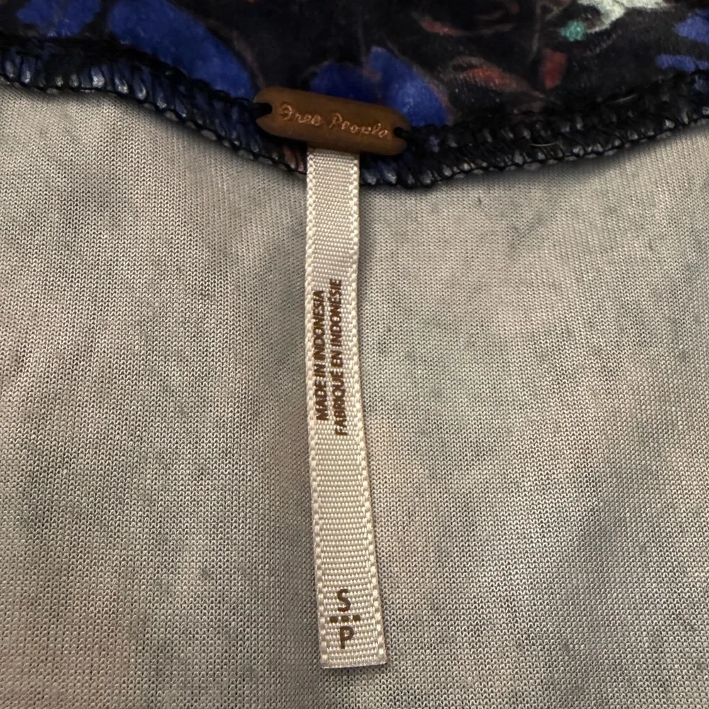 Free People velvet corset top - Picture 5 of 6